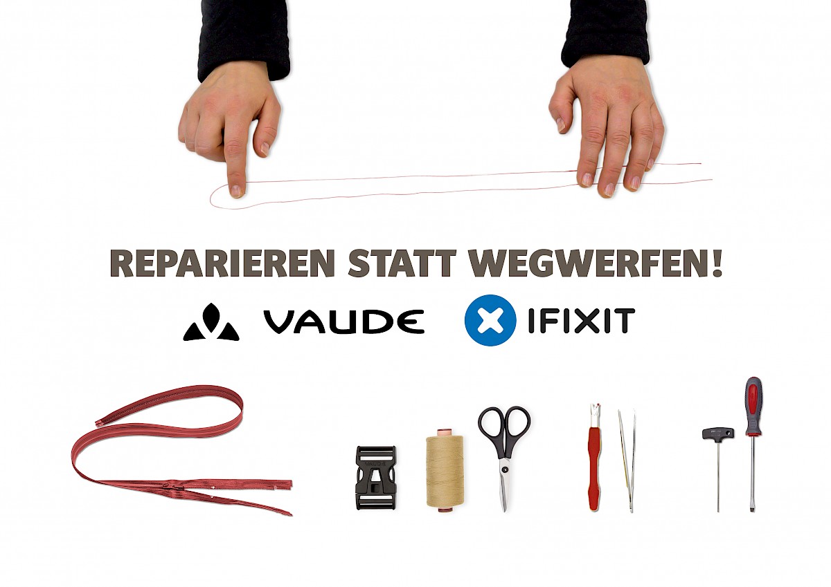 Spoke Vaude Reparieren statt wegwerfen