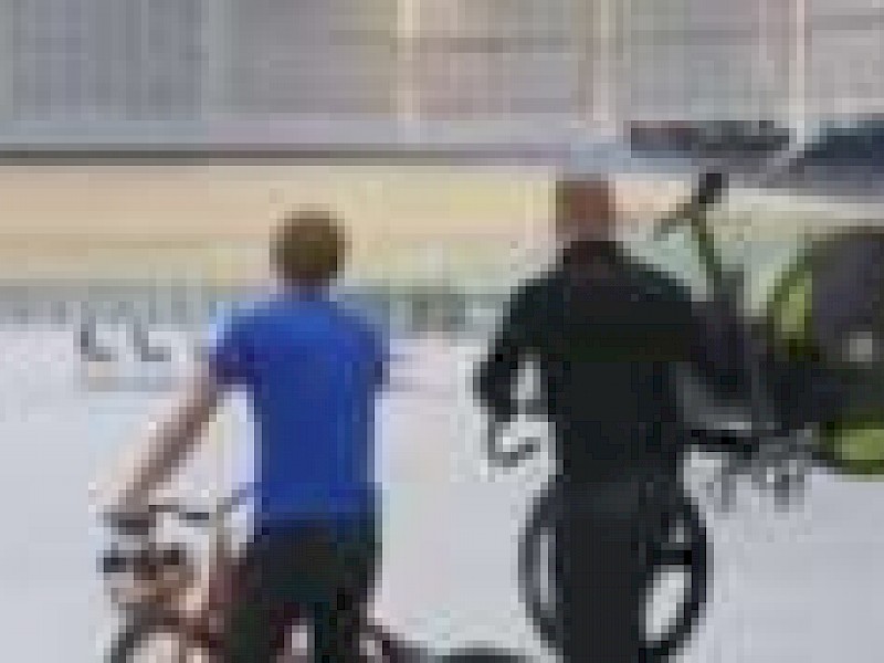 Sir Chris Hoy trifft Danny MacAskill