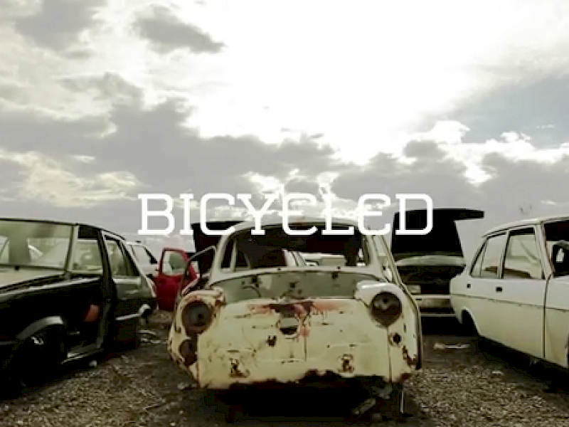 Bicycled » A bike made out of cars