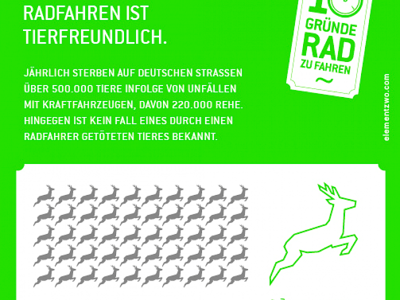 10 Gründe Rad zu fahren