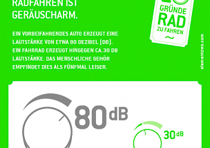 10 Gründe Rad zu fahren