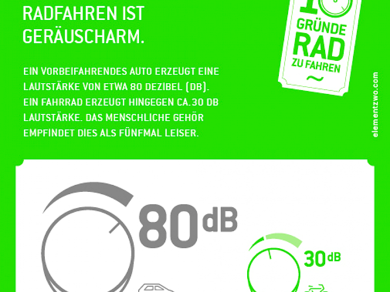 10 Gründe Rad zu fahren