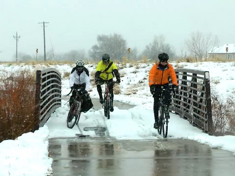 A Winter of Cyclists