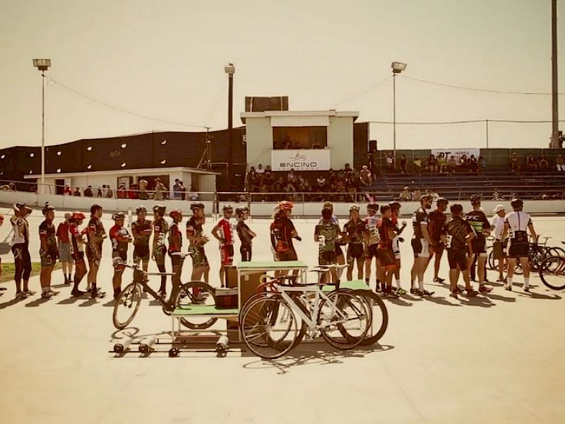 Encino Velodrome 'Swap Your Legs' Race