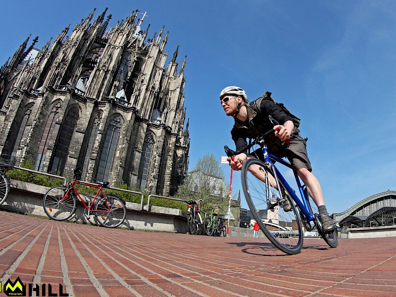 Fahrradkuriere im Umrbuch