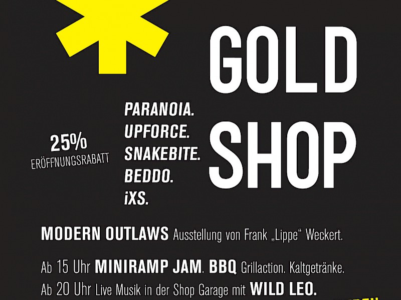 Stay Gold Shop - Eröffnung