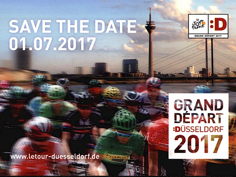 Grand Depart 2017: Düsseldorf gibt schon jetzt Gas!